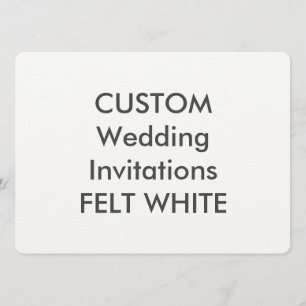 Invitation SOMMES BLANCHES 110 livres 7,5 po x 5,5 po Invitat