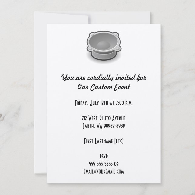 Invitation Son (Devant)