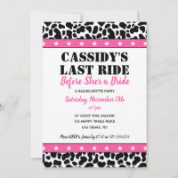 Son Dernier Ride Disco Cowgirl Bachelorette Party