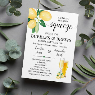 Invitation Son principal pressoir bulles & brasse la douche n