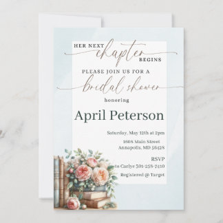 Invitation Son Prochain Chapitre Commence, Fête de Mariage de