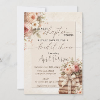 Invitation Son Prochain Chapitre Commence, Fête de Mariage de
