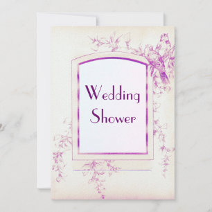 Invitation Songbird Shabby Chic Wedding shower