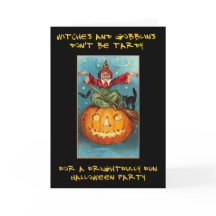 Sorcières et gobelins Texte sanglant Fête d'Hallow