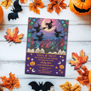 Invitation Sorcières et potions Trick or Treat Halloween