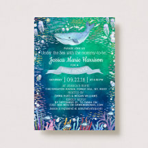 Sous la mer | Baby shower à thème océanique