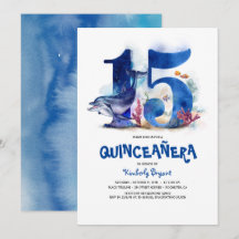 Sous la mer Quinceañera - 15e anniversaire