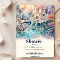 Sous le Baby shower d'animaux marins