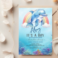 Sous le Baby shower de mer Ocean Animals Boy
