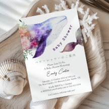 Sous le Baby shower marin Whimsical Whimsical Whal