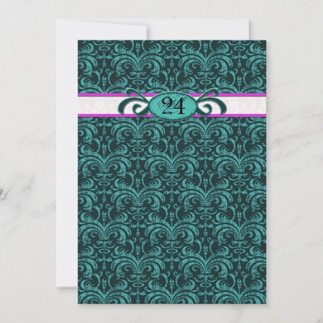 Invitation Southern Belles & Vampires Theme Party Gothique (Devant)