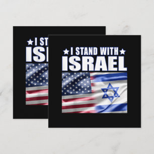 Invitation Soutien à Israël Je suis avec Israël 