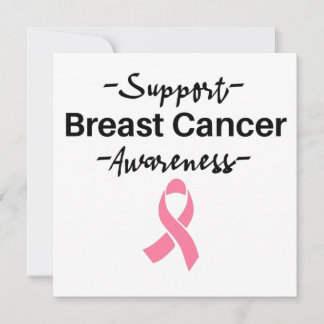 Invitation Soutien à la sensibilisation au cancer du sein Rub