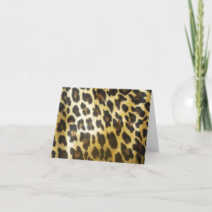 Invitation Soyez ma servante d'État Leopard Fur Imprimer