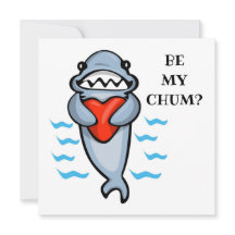 Soyez Mon Chum Valentine Shark