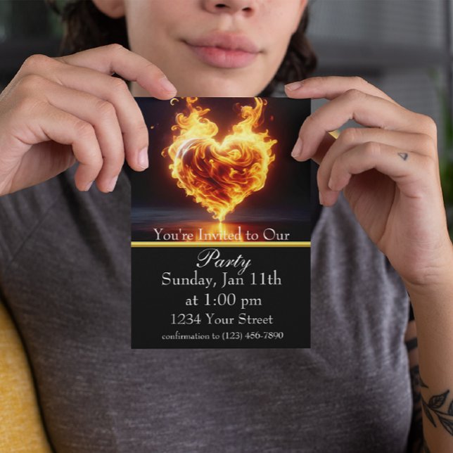 Invitation Soyez Prêts pour Notre Fête ! (Créateur téléchargé)