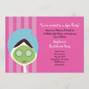 Invitation Spa Bachelorette
