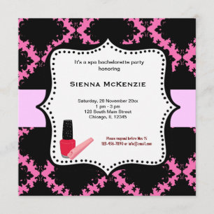 Invitation Spa Bachelorette