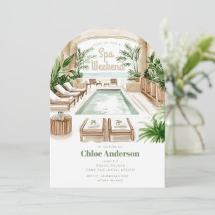 Invitation Spa de Bohême Bachelorette Itinéraire 4 Jours