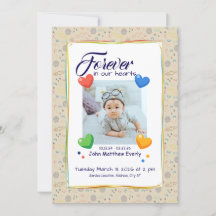 Space‑Themed 1-Photo Memorial Program