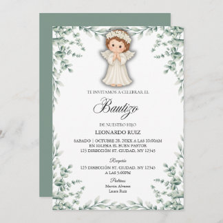 Invitation Spanish Little Angel 