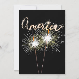 Invitation Sparkler 4 juillet