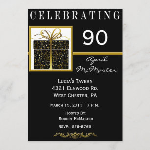 Invitation spéciale pour le 90e anniversaire de la