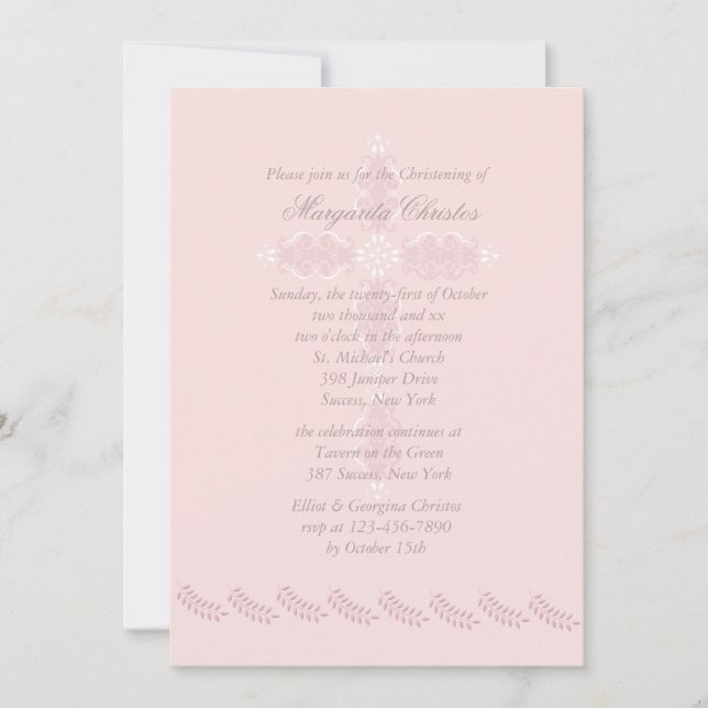 Invitation spirituelle d'impression (Devant)