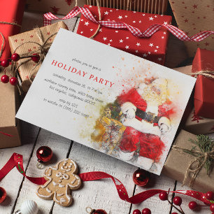 Invitation Splendeur de Noël Fête de fin d'année