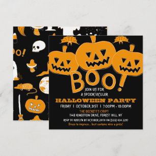Invitation Spooktacular Halloween