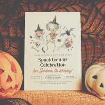 Spooktacular Halloween fête d'anniversaire