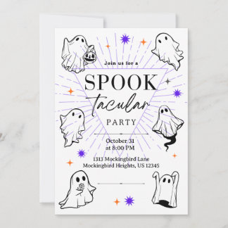 Invitation Spooky Celebration