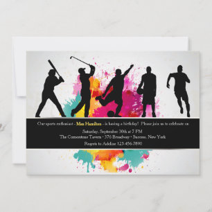 Invitation sportive