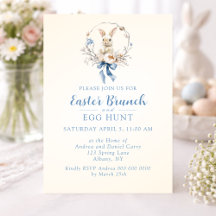 Spring Bunny Vintage Easter Brunch and Egg Hunt  I
