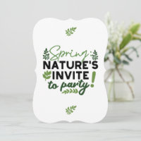 Spring Fling Party - Appel de la fête de la nature