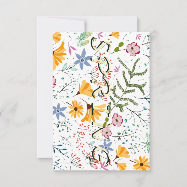 Invitation Spring Garden (Devant)