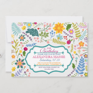 Invitation Spring Medley