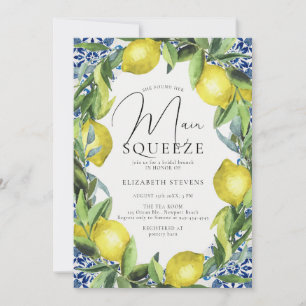 Invitation Squeeze Principal Citron Bleu Toscane Carrelage Fê