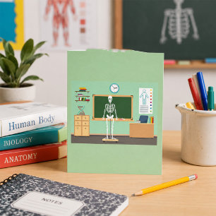 Invitation Squelette de cours de science