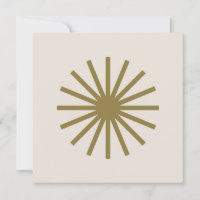 Starburst Gold & Linen White