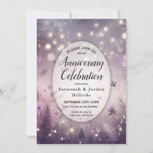 Invitation Starlit Enchantement dans la fête de l'anniversair