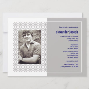Invitation Starry Frame Bar Mitzvah (Extra Large)