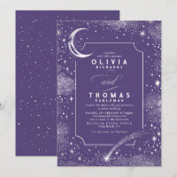 Starry Night Moon Tir Star Celestial Mariage