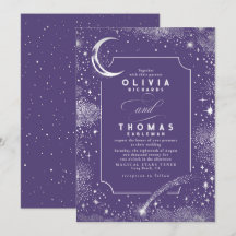 Starry Night Moon Tir Star Celestial Mariage