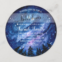 Starry Night Sky Fête des mariées