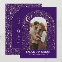 Stars de nuit romantiques célestes Mariage Photo