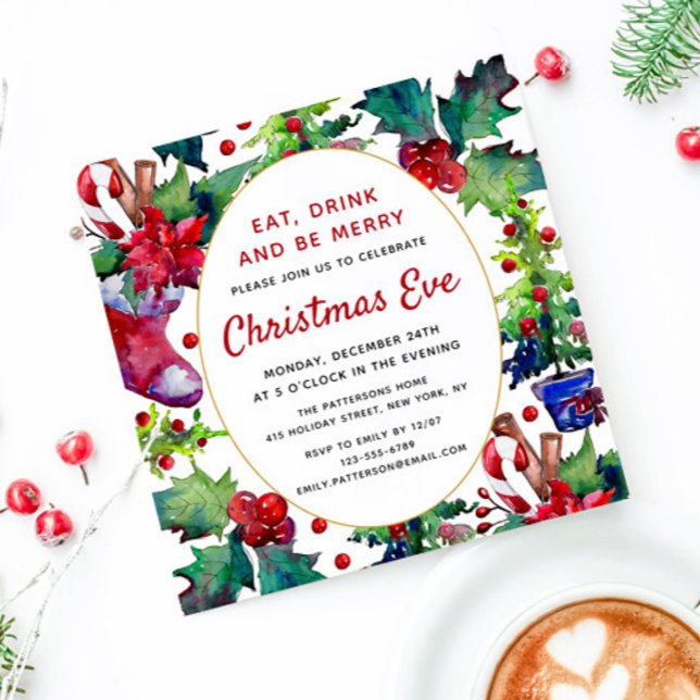 Invitation Stationnement de Noël | Soirée de Noël (Créateur téléchargé)