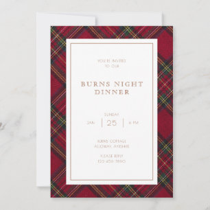 Invitation Stewart Tartan