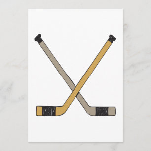 Invitation Sticks de hockey