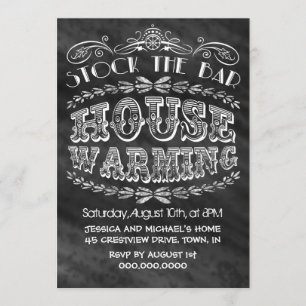 Invitation Stock Le Bar House Warming Party